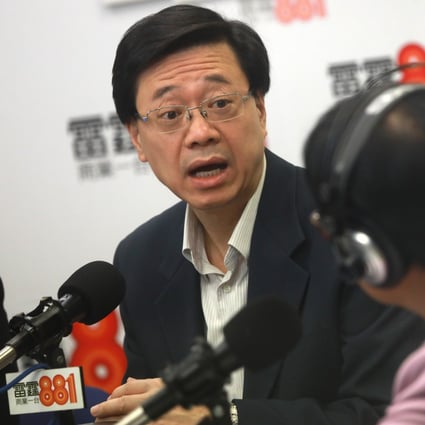 John Lee suggested extra provisions did not need to be embedded in the rendition legislation because the mainland system provides extensive human rights protections already. Photo: May Tse
