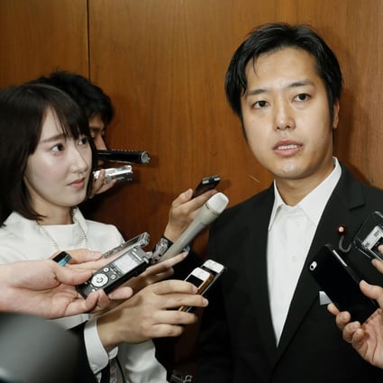 Japanese lawmaker Hodaka Maruyama. Photo: Kyodo
