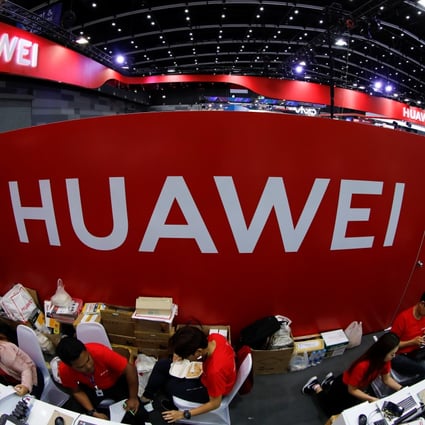 The Huawei stand at the Mobile Expo in Bangkok on May 31. The US has had mixed results in getting partner countries to blacklist Huawei, as this would leave them without the 5G technology the Chinese company offers. Photo: Reuters