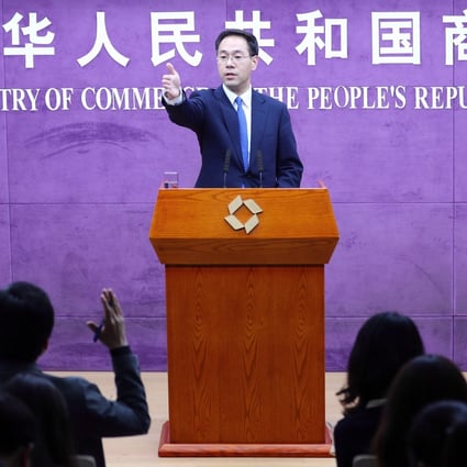 China's Ministry of Commerce spokesman Gao Feng. Photo: Xinhua