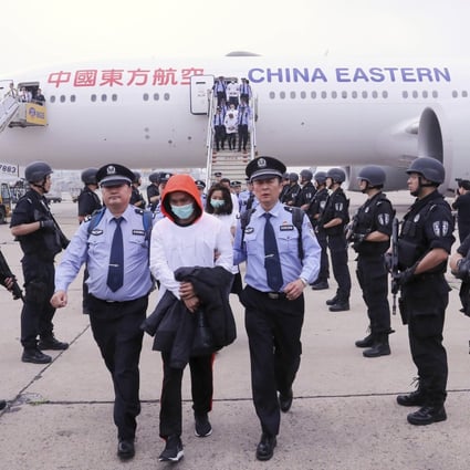 Beijing said the fraud suspects were rounded up following raids by Spanish and Chinese police in 2016. Photo: Xinhua