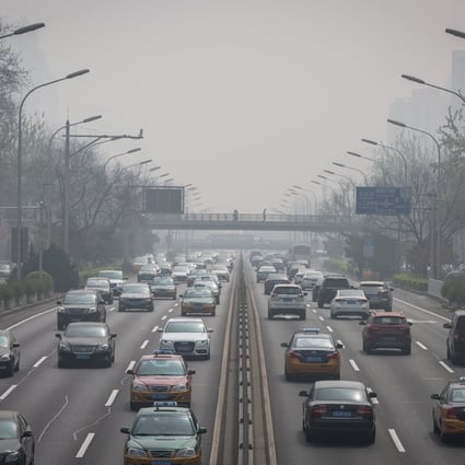 It is the first time any of China’s biggest cities have relaxed the increasingly common policy used to control congestion and pollution. Photo: EPA