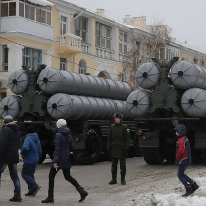 Russian S-400 missile air defence systems. Photo: Reuters