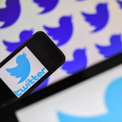 Twitter said it was “taking action on accounts that are in violation of our policies”. Photo: AFP