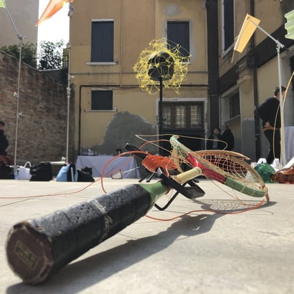 Playcourt (2019) by Shirley Tse, part of the ‘Stakeholders’ exhibition, Hong Kong’s official presentation at the 58th Venice Biennale. The exhibition posted on Facebook that it would be closed on June 12. Photo: Enid Tsui