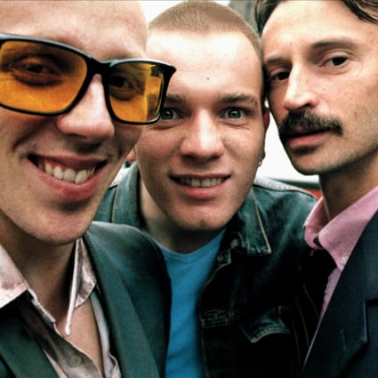(From left) Ewen Bremner, Ewan McGregor and Robert Carlyle in Trainspotting (1996). Photo: Alamy