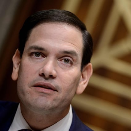 Marco Rubio said US investors could be exposed to companies with poor corporate governance and a track record of fraud. Photo: AFP