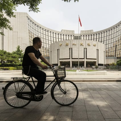 The central bank may be looking at its toolkit more carefully after data showed industrial output growth in May slowed to the weakest pace since 2002. Photo: Bloomberg