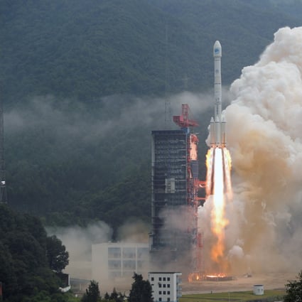 China sends twin BeiDou navigation satellites into space via a single carrier rocket from Xichang Satellite Launch Centre in Xichang, Sichuan province, last year. Photo: Xinhua