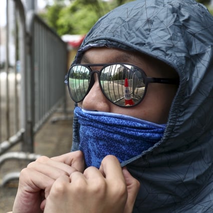 A young protester, who gave his name as “Ah Yuen,” was arrested for rioting on June 12 for being part of the violent clashes that day in Admiralty. Photo: Nora Tam