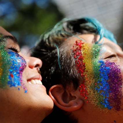 Revellers participate in the Gay Pride parade along Paulista Avenue in Sao Paulo, Brazil. Photo: Reuters