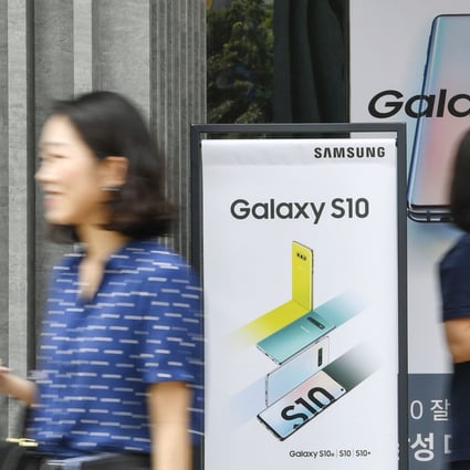 Japan’s tougher export rules could deal a crippling blow to chip and display makers such as Samsung. Photo: Kyodo