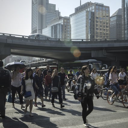 Chinese people are one of the world’s biggest savers, with a national savings rate of 45.7 per cent, according to the International Monetary Fund. Photo: Bloomberg