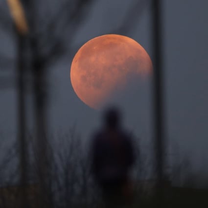 A partial lunar eclipse will occur just before dawn on Wednesday, July 17, in Asia. Photo: AP