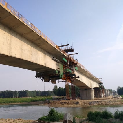 Shandong released an ambitious railway construction plan at the end of last year, aiming to triple its high-speed railway network to 4,500km by 2022. Photo: Frank Tang