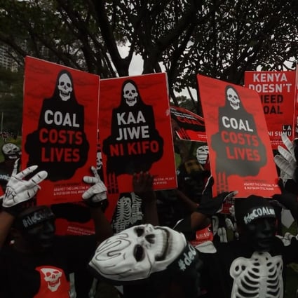 A proposed coal-fired power plant in Kenya involving four Chinese companies has provoked protests. Photo: Handout