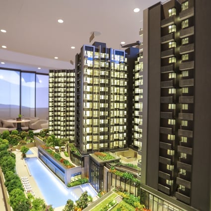 Models of the Ontolo development by Great Eagle Holdings. Ontolo comprises 725 units and is scheduled to be completed in July 2020. Photo: Tory Ho