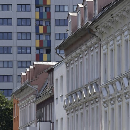 Residential buildings in Berlin’s Friedrichshain district. Photo: AFP