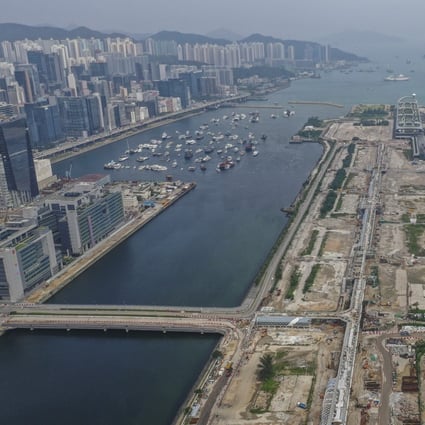 Area 4A Site 1 is located near Kai Tak Bridge and faces towards Kowloon. Photo: Winson Wong