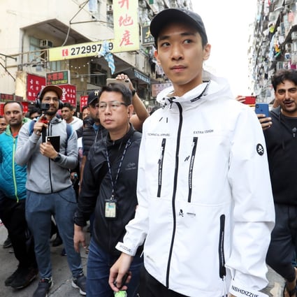 Wong Ching-kit was the face of two videos capturing the incident. Photo: Dickson Lee
