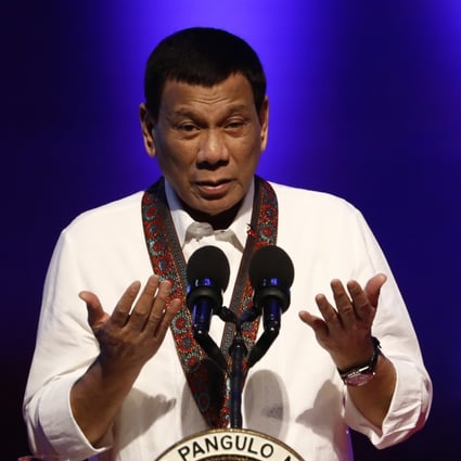 Philippine President Rodrigo Duterte delivers a speech in Manila on July 12. Photo: EPA