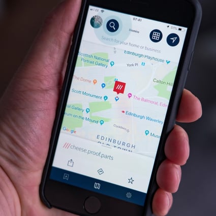 Founded in 2013, London-based start-up what3words distils locations and complex GPS coordinates into three-word addresses. Photo: Alamy