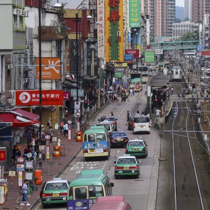 Yuen Long returns to normal on Tuesday after becoming a ghost town a day before. Photo: K. Y. Cheng