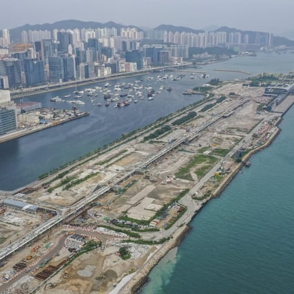 Land at Kai Tak, the site of Hong Kong’s former airport, has quadrupled in the last six years. Photo: Winson Wong