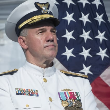 Admiral Karl Schultz says the US Coast Guard plans to partner with Australia, New Zealand and Japan to “offer an international face that is an alternative to other actors in the region”. Photo: AFP