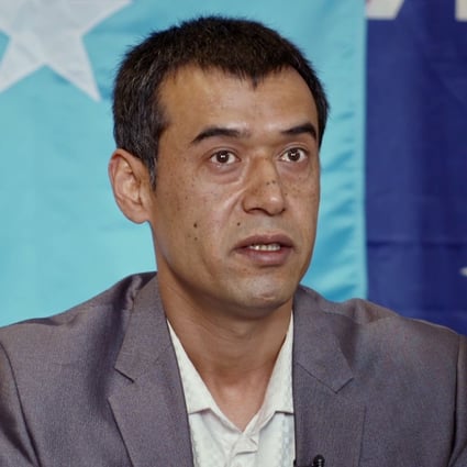 Shawudun Abdughupur, an ethnic Uygur cameraman, left his homeland a decade ago. Photo: AFP