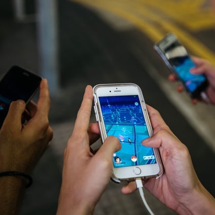 Monster-hunting mobile game Pokemon Go is banned on mainland China. Photo: Bloomberg