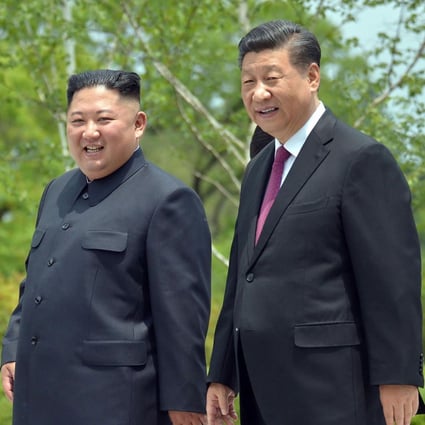Chinese President Xi Jinping and North Korean leader Kim Jong-un met in Pyongyang last month. Photo: AFP