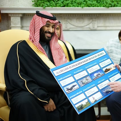 The Trump administration has insisted the arms sales are crucial to protect the region against a growing threat from Iran. Photo: AFP