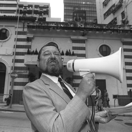 Kevin Sinclair, veteran South China Morning Post journalist and ardent supporter of the Hong Kong police. Photo: SCMP