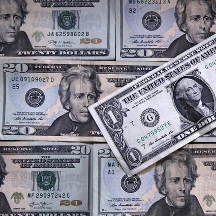 By the end of 2014, US dollar assets accounted for 58 per cent of China’s total reserves, down from 79 per cent in 2005. Photo: AP