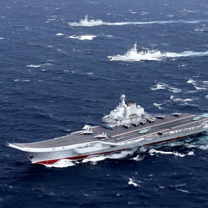 One analyst said that the Liaoning aircraft carrier may take part in the exercises. Photo: Reuters