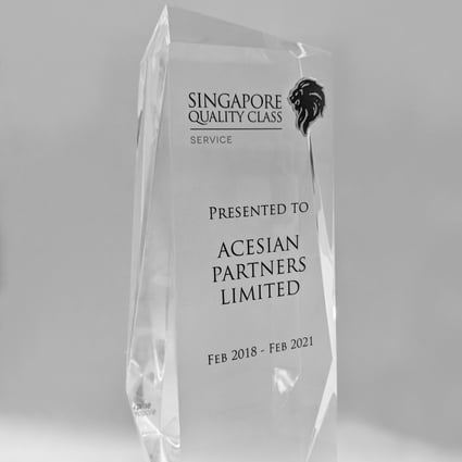 Acesian Partners has been awarded the Singapore Quality Class for service excellence.