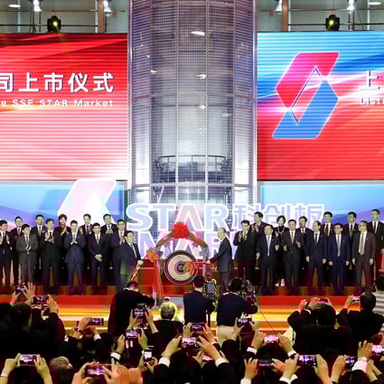 The first 25 companies to debut on the Star Market were seen by investors as the best unlisted Chinese technology start-ups. Photo: Xinhua