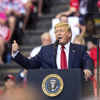 US President Donald Trump threatened extra tariffs from September 1, partly because China is not buying enough US produce. Photo: Bloomberg