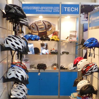 Strategic Sports, a leading bike, motorcycle and extreme sports helmet production company backed by Hong Kong investors that has been producing in Dongguan in Guangdong province since the 1990s. Photo: Handout