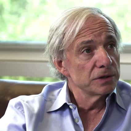 Ray Dalio, the founder of Bridgewater Associates, says the rise of China remains intact despite the deepening trade conflict with the US. Photo: Screen grab from YouTube