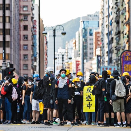 Amid continuing unrest in Hong Kong, Beijing has increasingly accused foreign powers of interfering. Photo: Bloomberg