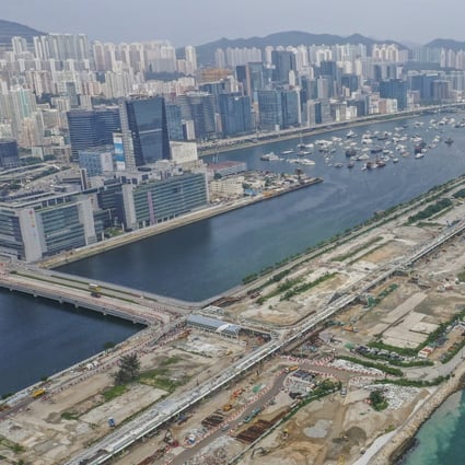 The sale of a prime plot on the runway of Kai Tak, Hong Kong’s former airport, which fell through in June, will become the first plot to see revised tender rules. Photo: Winson Wong