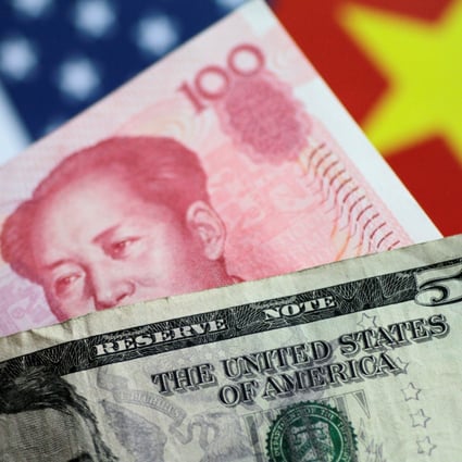 US dollar and Chinese yuan notes are seen in this picture illustration from June 2017. Photo: Reuters