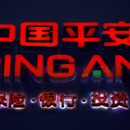 The logo of Ping An Insurance is seen at the Global Mobile Internet Conference (GMIC) at the National Convention Center in Beijing on April 27, 2018. Photo: Reuters