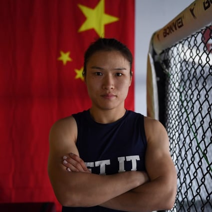 Zhang Weili will become the first Chinese fighter to challenge for a UFC title when she faces Jessica Andrade in Shenzhen. Photo: AFP
