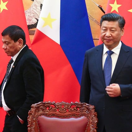 Philippine President Rodrigo Duterte (left) will meet Chinese counterpart Xi Jinping in Beijing later this month. Photo: Simon Song