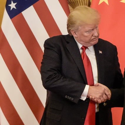 US President Donald Trump last week suggested his Chinese counterpart Xi Jinping should meet protesters to find “a happy and enlightened ending to the Hong Kong problem”. Photo: AFP