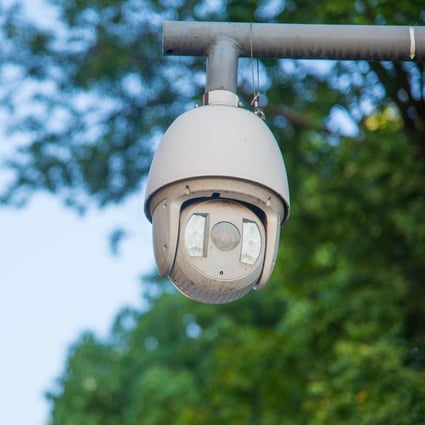 One of the nearly 2.6 million surveillance cameras which have put Chongqing in southwestern China at the top of a list of the world’s most monitored cities. Photo: Shutterstock