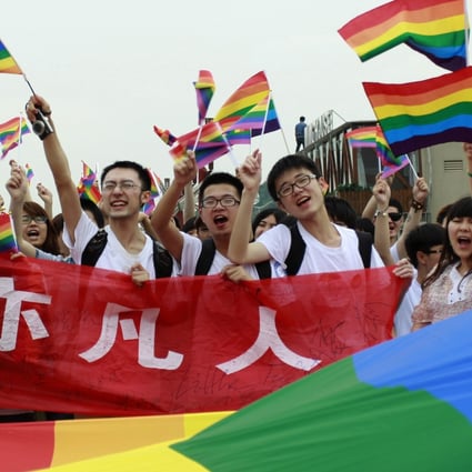 Chinese gay rights campaigners feel denial of marriage equality is symptomatic of Beijing’s disregard. Photo: AFP